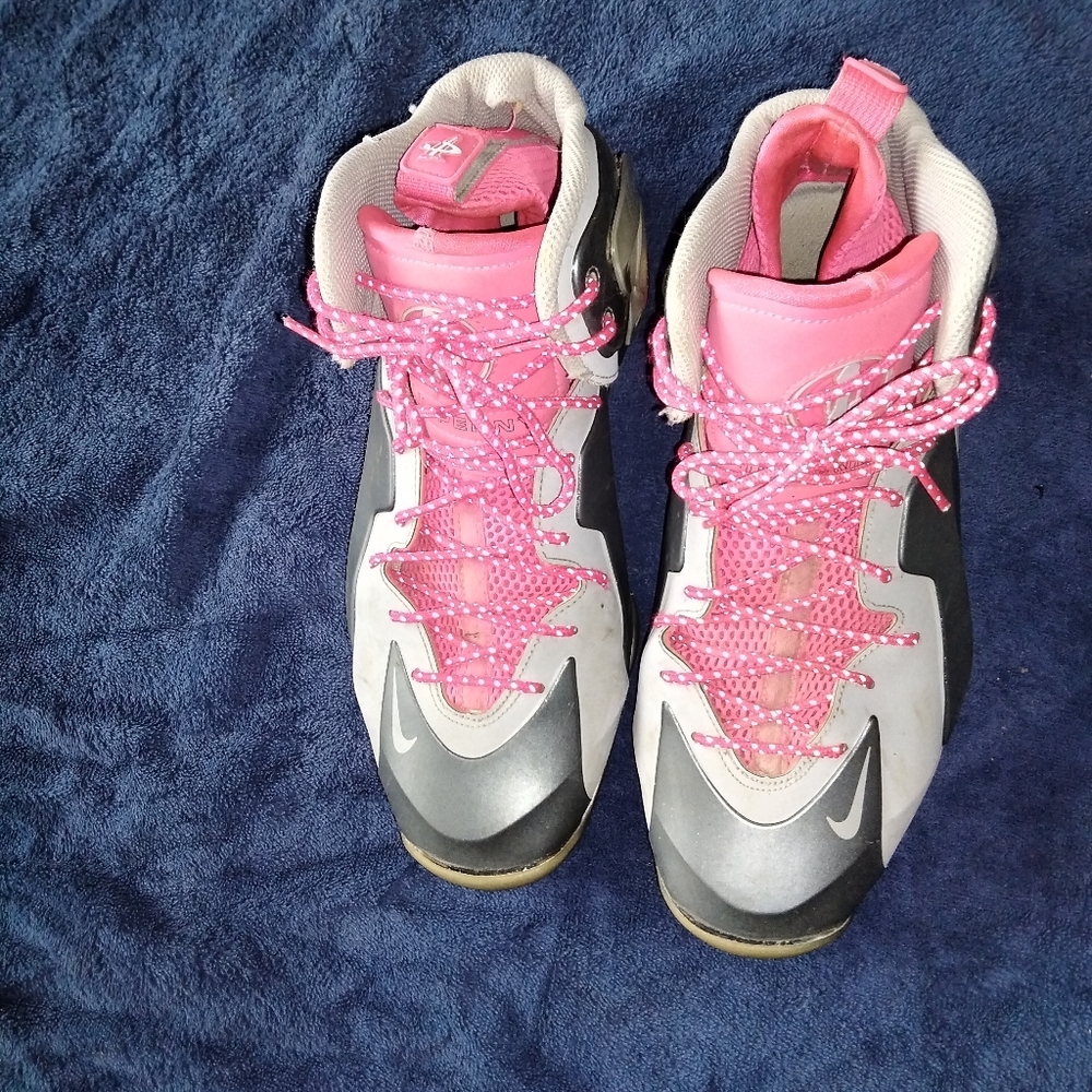Lil Nike penny pink and grey mens